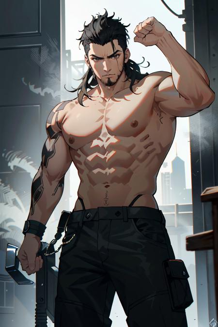 Gladiolus from Final Fantasy XV