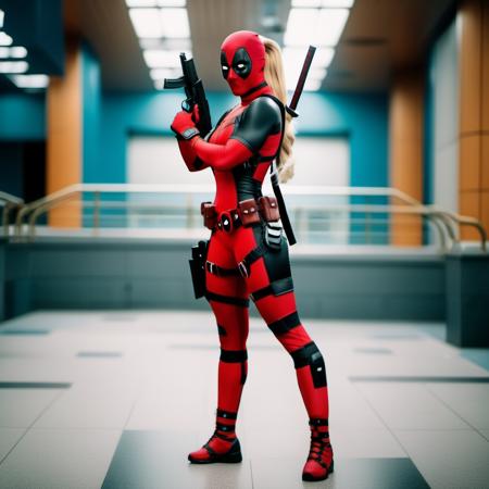 Lady Deadpool - Flux1.D & SDXL Realistic & Comics