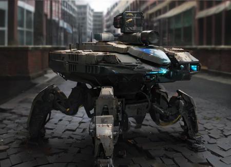 mecha (quadruped mechas)