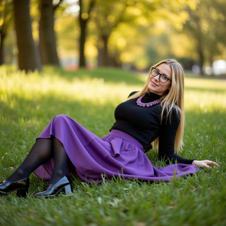 Lying reclined