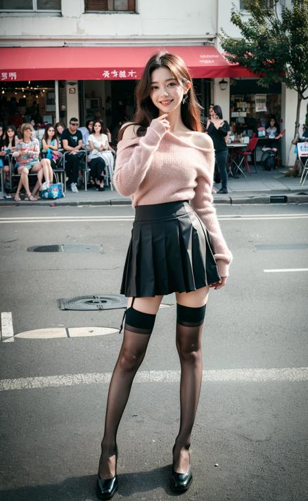 吊带黑丝 Garter Strap Pantyhose