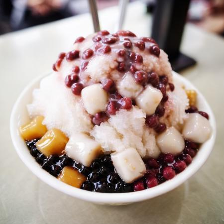 Taiwanese shaved ice 剉冰 (Tshuah-ping) | SDXL