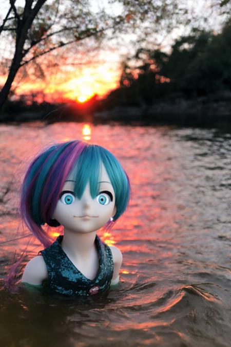 Narupajin Creepy Miku Doll