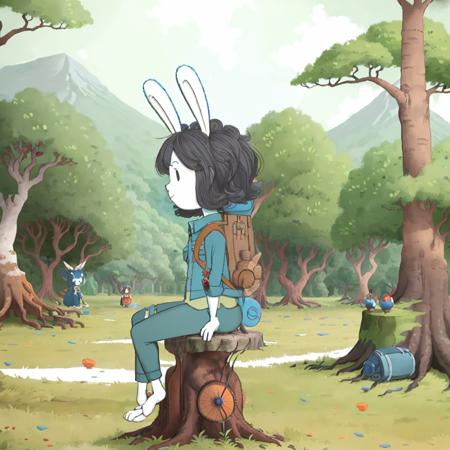 Ranger Rabbit (Elinor Wonders Why) LoRA for SD 1.5 (_r4b_)