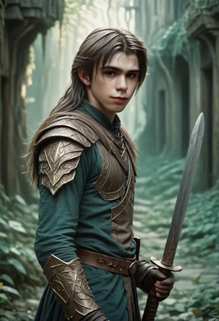 Model Young man