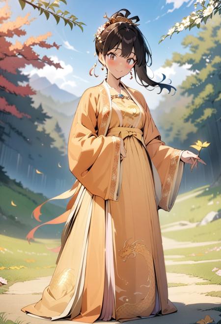 Anime Style Chinese Hanfu Dress