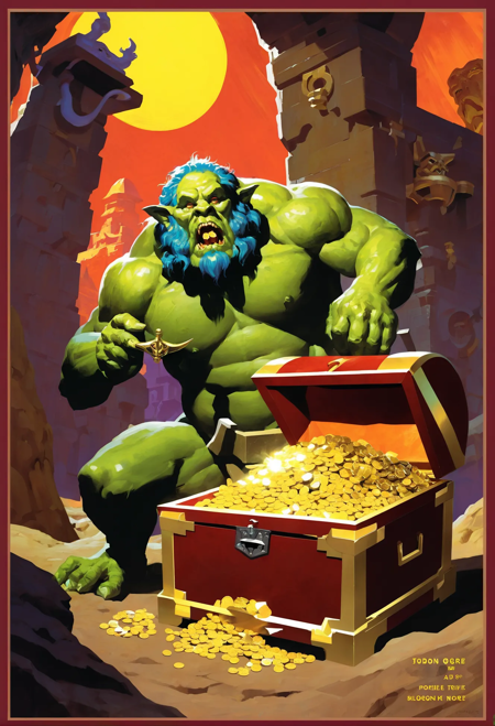 Pulp fantasy visual element wildcards