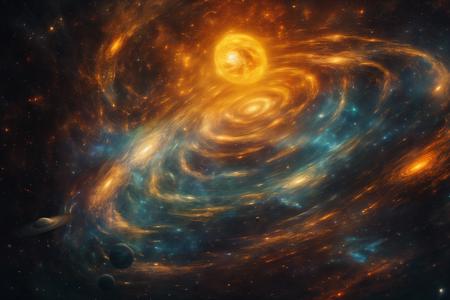 A rotating nebula background style - tangbohu 70