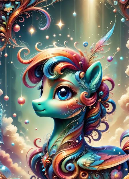 DonM - Flashing Colors [SD1.5,SDXL,Pony]版本Pony (ID: 599009)