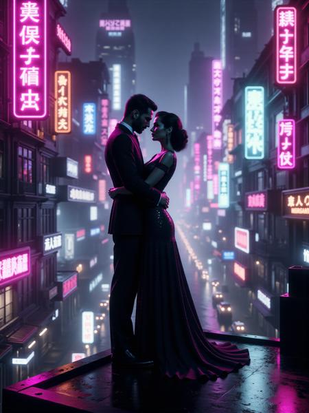 Neon Noir FLUX, SDXL & Pony