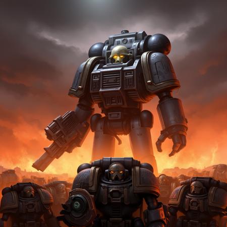 Warhammer 40,000 Cinematic style XL + F1D