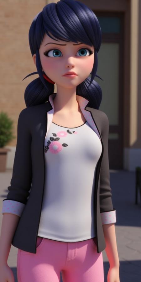 Marinette Dupain-Cheng, Ladybug, Miraculous. Different models and attires.