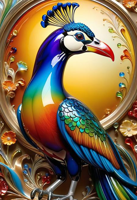 Colorful Murano Art Glass style - SDXL