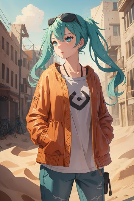 初音未来(砂之行星)_Hatsune Miku(Sand planet)_初音ミク(砂の惑星)