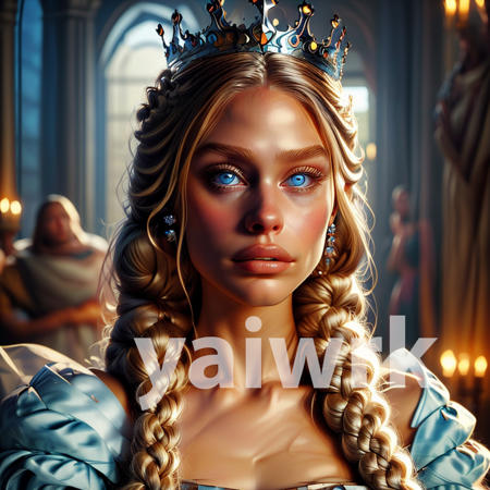 Blonde warrior SD