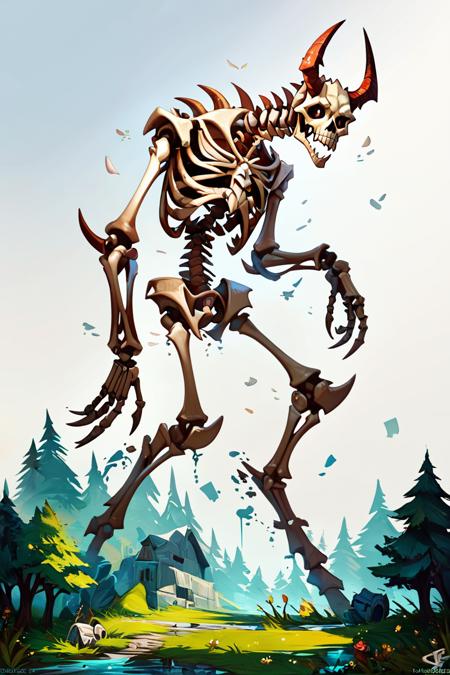 Giant Skeleton: Gashadokuro | がしゃどくろ [Pony]