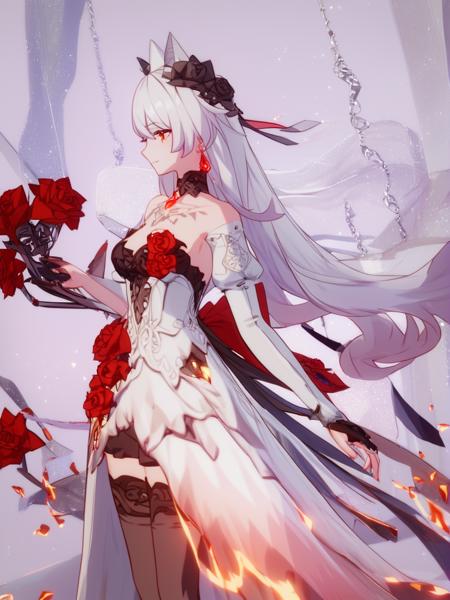 崩坏3-月下誓约·予爱以心-此生相携（大月下新衣服）|HonKai3rd-theresa apocalypse (lunar vow: crimson love)'s new clothe