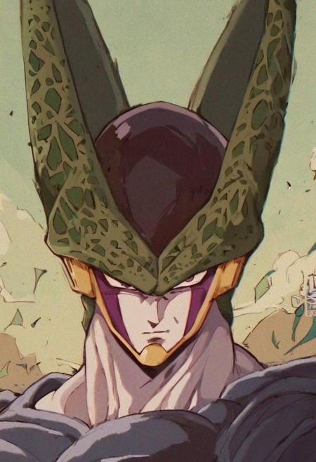 Cell Dragon Ball Pony XL