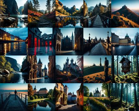 500 Best of real sightseeing places worldwide版本Germany - TOP 100 (ID: 586129)