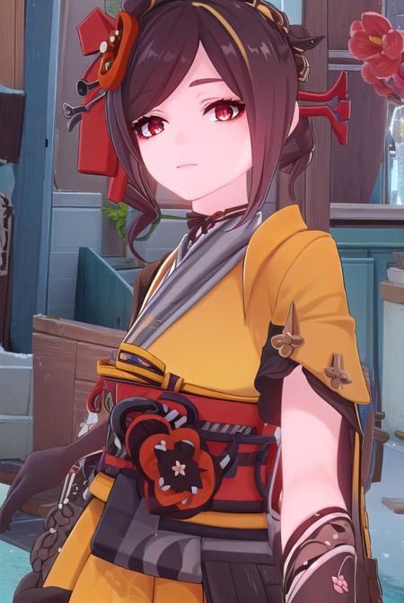Chiori (千织) (千織) (치오리) - Genshin Impact (原神)版本ingame (ID: 350218)