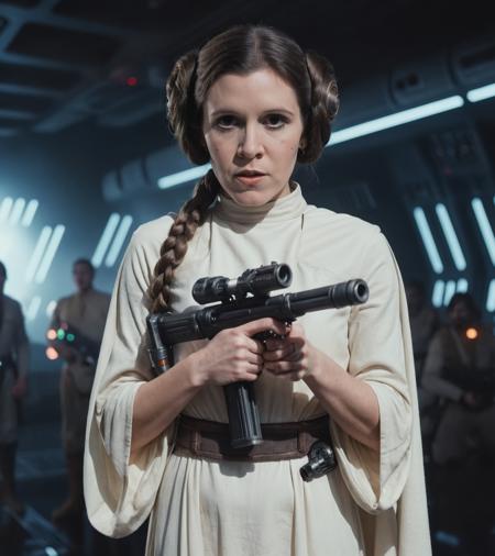 Leia Organa (Star Wars) - slave Leia and white costume