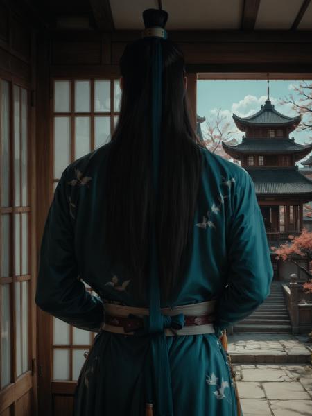 Yu Lexuan (Blue birds hanfu version) Pony XL
