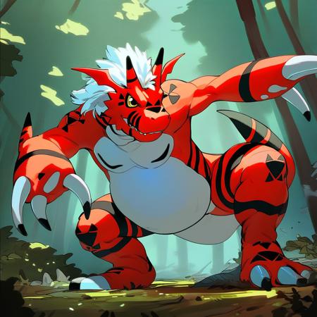 Growlmon (PonyXL)