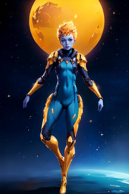 Nicholette (Nikki) Gold from Marvel's Guardians of the Galaxy (GOTG) Game