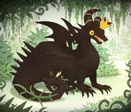 Dragon King (The Cruel King and the Great Hero) commission