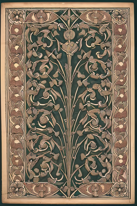 Eugene Grasset's plant patterns (1896)