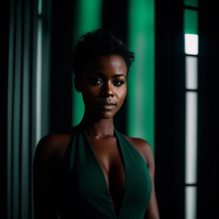 Sanaa Asaju - Black African Kenyan Woman from the Latent Space