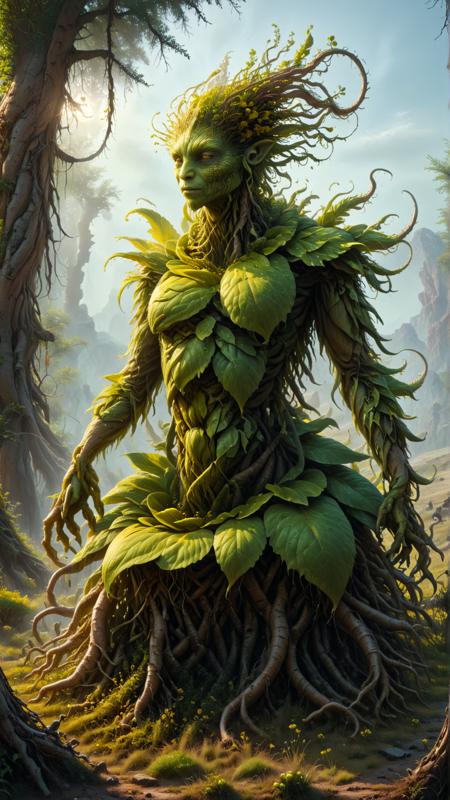 Alarune - Creature Concept - SDXL - Turn anyone into a plant creature