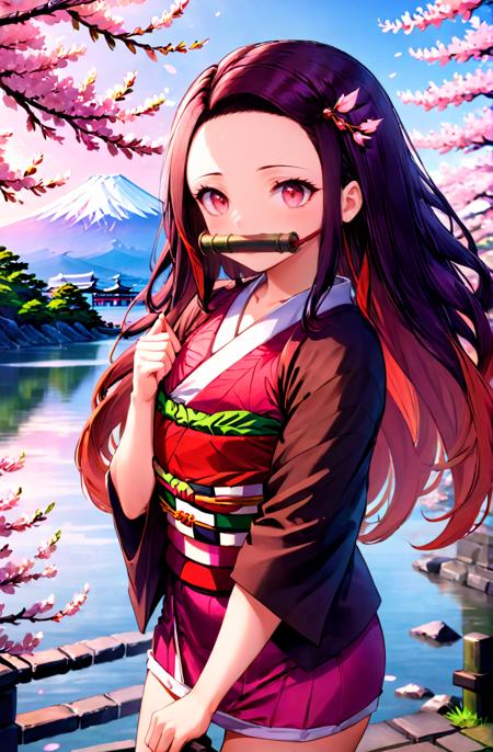 Kamado Nezuko 祢豆子 for SDXL #Nezuko版本v1.0 (ID: 213332)