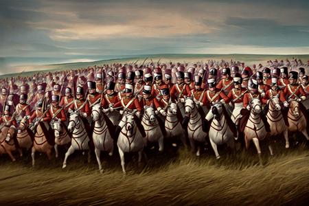 Napoleonic Era Battle Painting