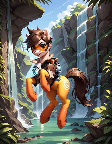 Tracer Overwatch [Pony XL]