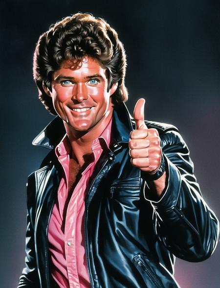 Michael Knight (David Hasslehoff, Knight Rider)