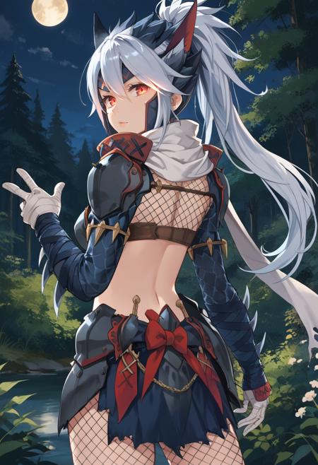 Monster Hunter - Nargacuga Armor (ナルガ装備) ponyXL