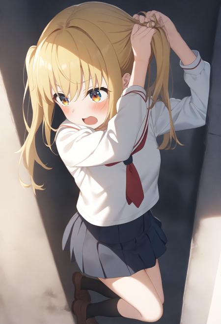 [SDXL&Pony] tying hair (twintails) / ツインテールを結う