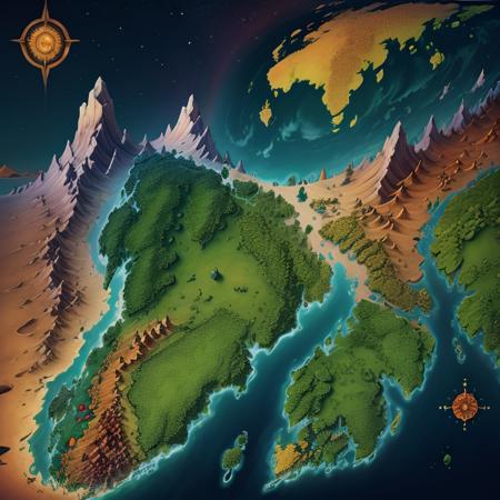 Table Rpg / D&D Maps - #10 - World map