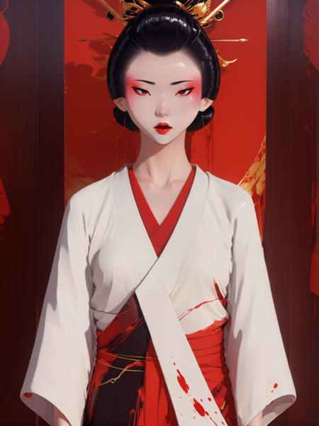 Blue Eye Samurai Style