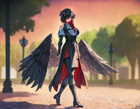 Aradia Ravencroft, Malpha Ravencroft and Mamarissa | Hololive EN | Illustrious & NoobAI