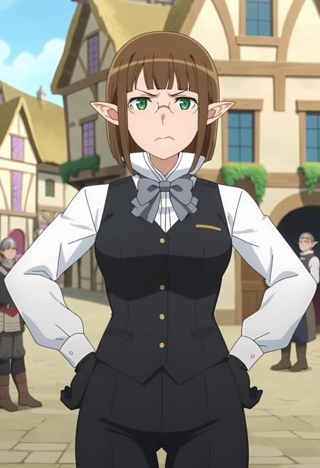 Eina Tulle [2 outfits] | PonyXL | DanMachi: Dungeon ni Deai wo Motomeru no wa Machigatteiru Darou ka