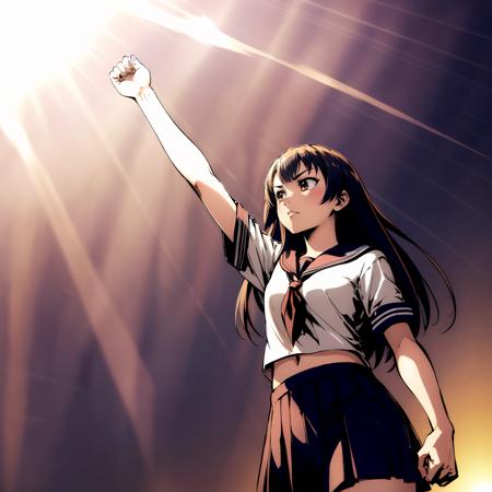 I don't have a single regret in my life (Fist of the North Star pose) LORA