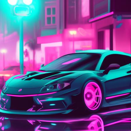 Flonix's Fast but Furios - A Universal Neon Cyber Model of SICK cars and Styles - Model 2.X Embedding
