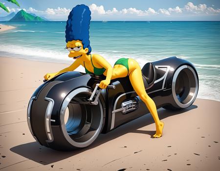 TRON Motorbike [PONY & Flux]