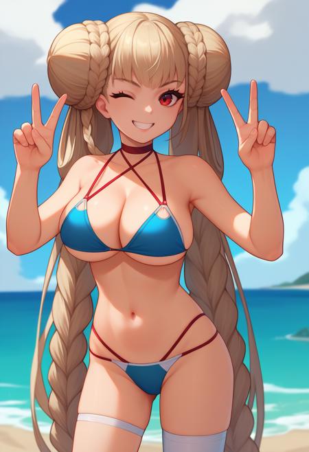 [PonyV6 XL DoRA] Formidable (Default, The Lady of the Beach, The Lover's Heart Flutters On Duty) | Azur Lane