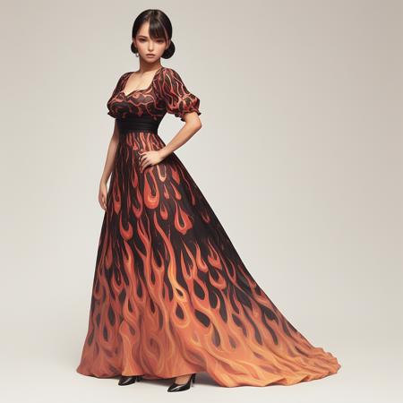 Flame Print