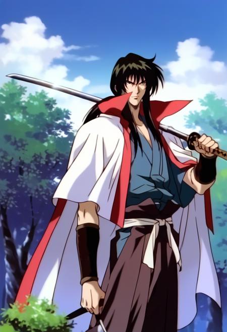 Hiko Seijuro XIII (比古清十郎) - Rurouni Kenshin (るろうに剣心 -明治剣客浪漫譚-) - (Pony) [Comission]版本V1 (ID: 582742)