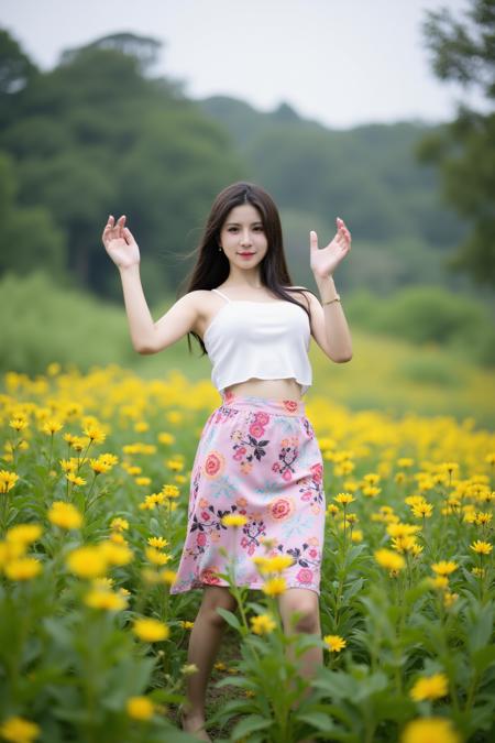 Virtual Asian Female Character 16