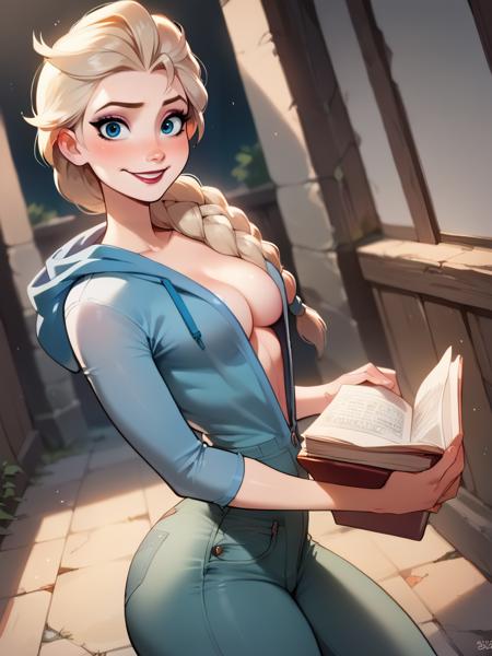 Elsa (Frozen) Disney Princess, by YeiyeiArt